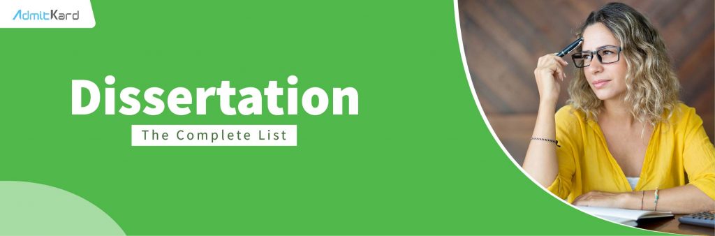 Dissertation definition picture